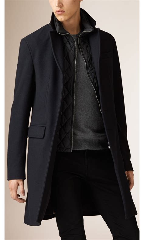 burberry mens coat buttons|burberry cashmere blend.